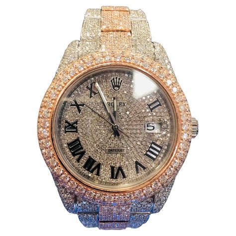 watches with fake diamonds|diamond watches iced out.